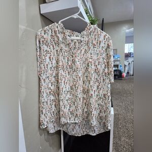 Lush Multicolor Floral Top